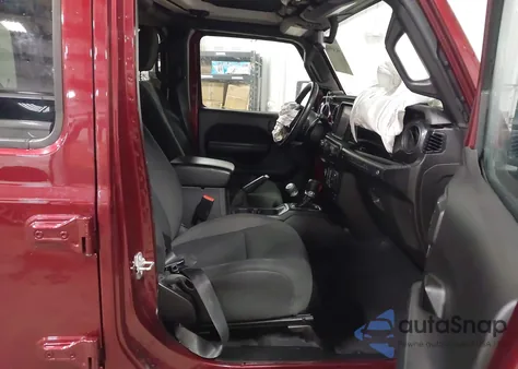 2022 Jeep Wrangler Unlimited Sport Altitude 4X4 z USA, uszkodzony, nr VIN 1C4HJXDN1NW164568